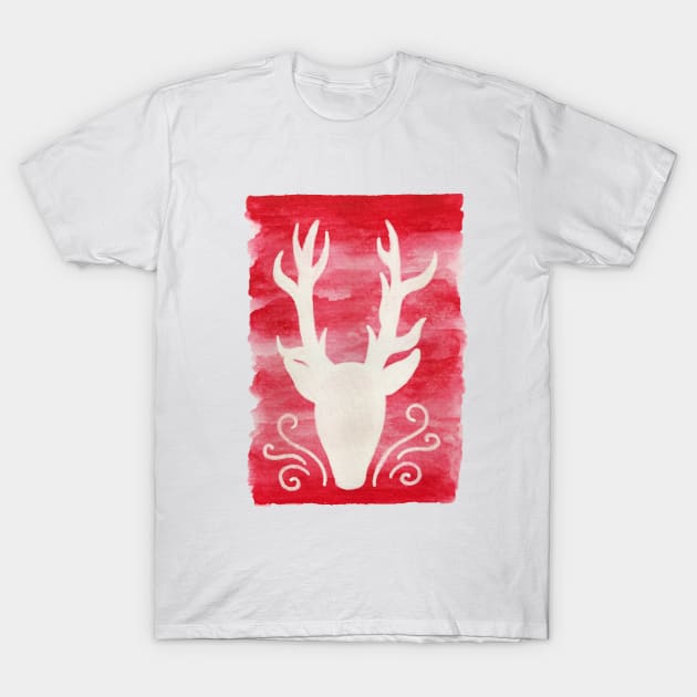 Lone Stag T-Shirt by AlexMathewsDesigns